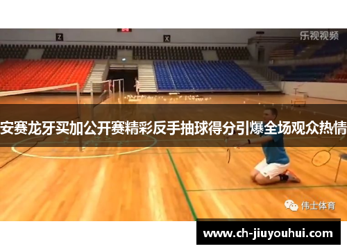 安赛龙牙买加公开赛精彩反手抽球得分引爆全场观众热情